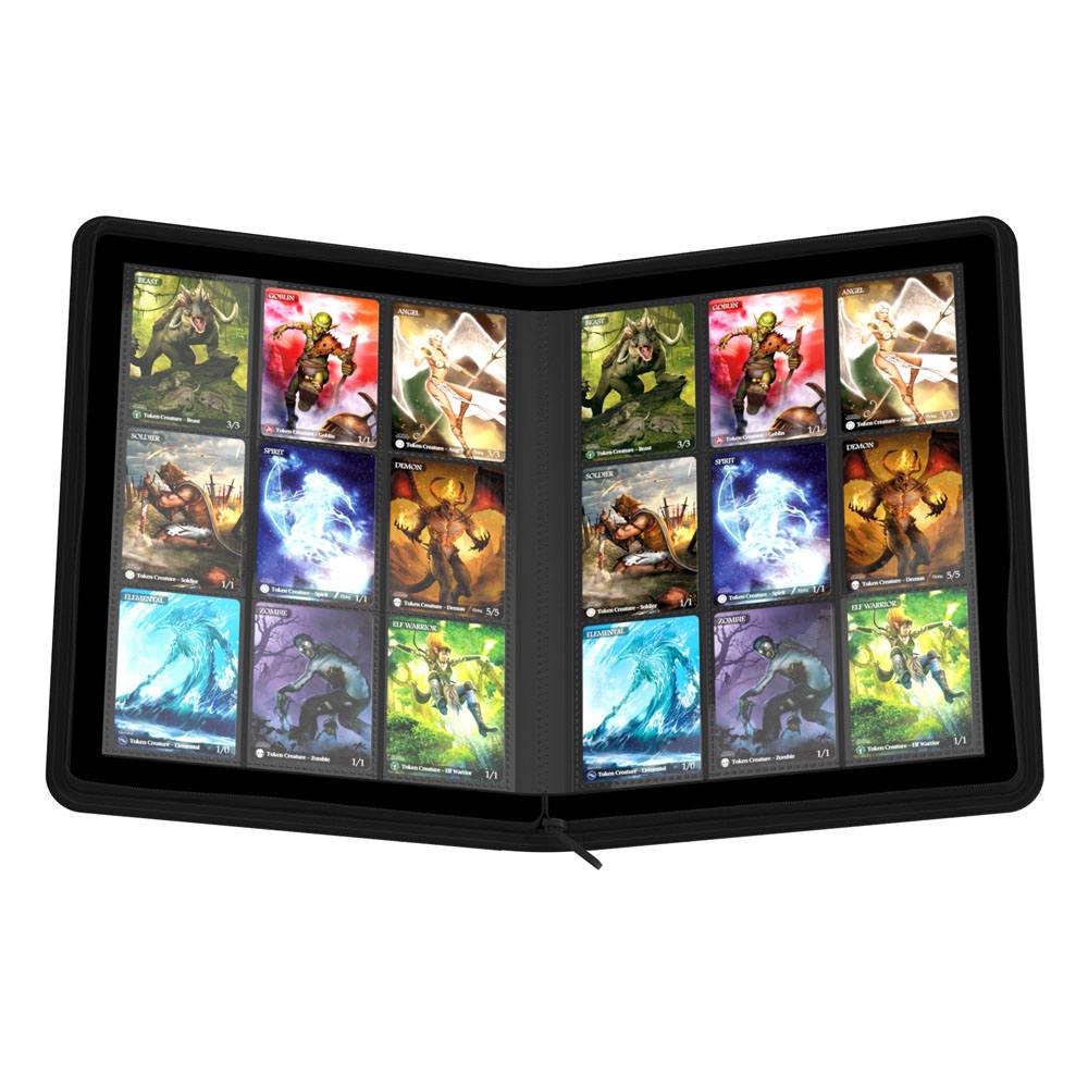 Ultimate Guard Zipfolio 360 18-poche Xenoskin - noir
