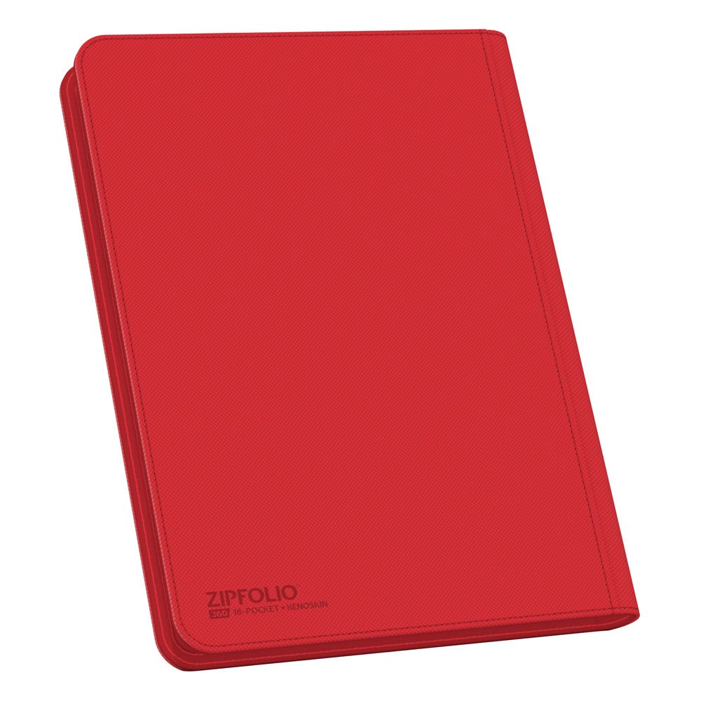 Ultimate Guard Zipfolio 360 18 cep Xenoskin - Kırmızı
