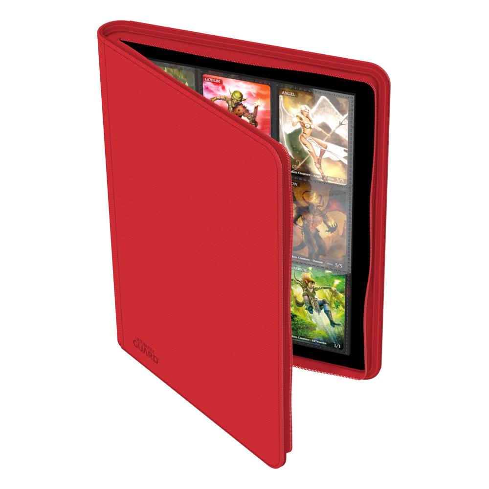 Ultimate Guard Zipfolio 360 18 cep Xenoskin - Kırmızı