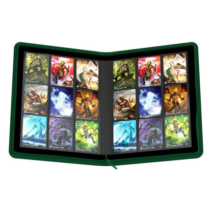 Ultimate Guard Zipfolio 360 18 -lommer Xenoskin - Grøn