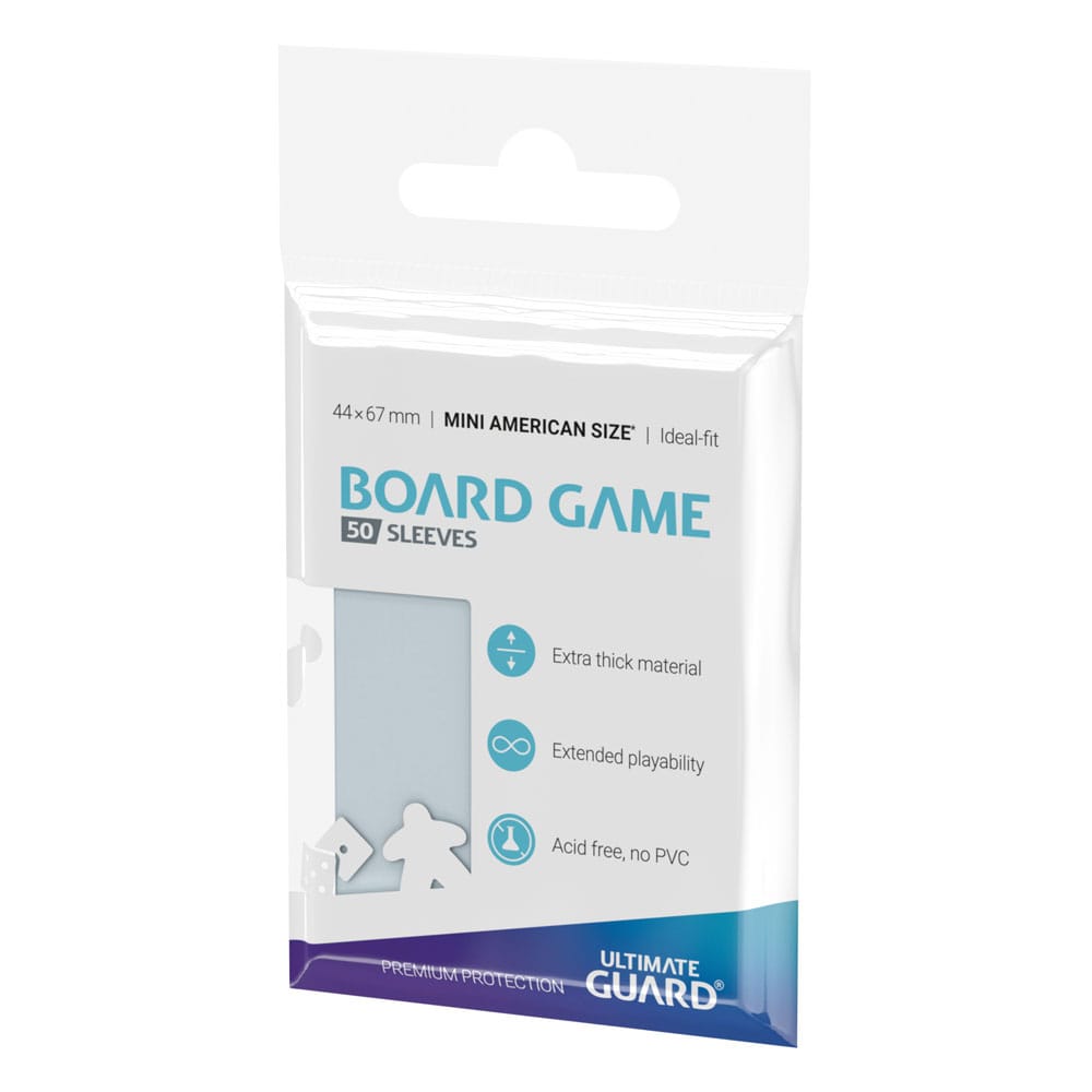 Ultimate Guard Brettspiel -Ärmel (50) - Mini -Amerikaner