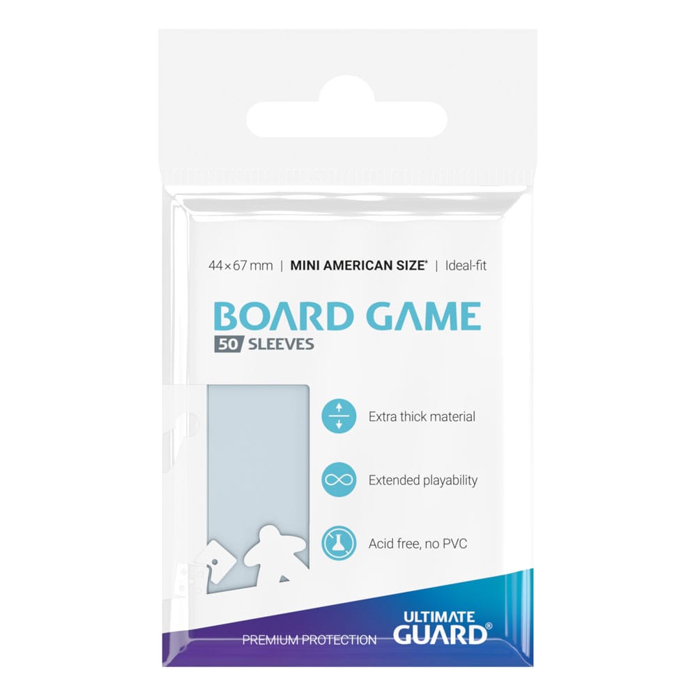 Ultimate Guard Brettspiel -Ärmel (50) - Mini -Amerikaner