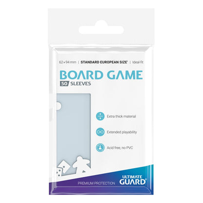 Ultimate Guard Board Game Sleeves (50) - Standard European