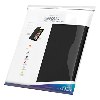 Ultimate Guard Zipfolio 480 24 -Pocket Xenoskin - Sort