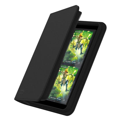 Ultimate Guard Zipfolio 160 8 -lommer Xenoskin - Sort