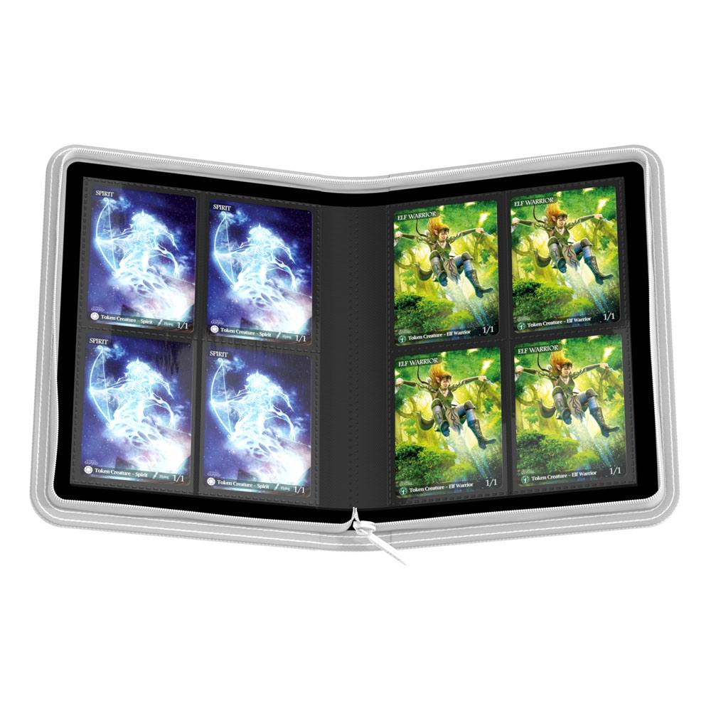 Ultimate Guard Zipfolio 160 8 -lommer Xenoskin - Hvid
