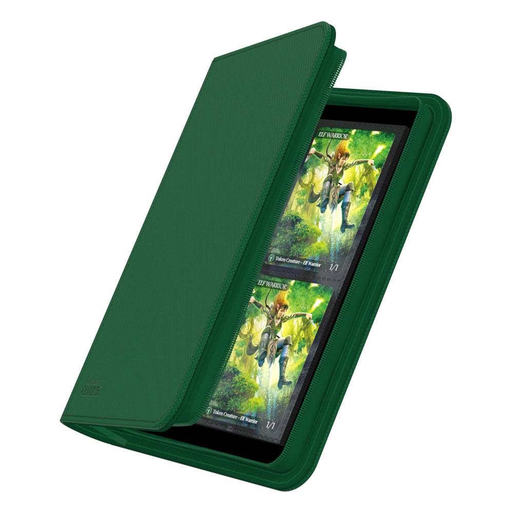 Ultimate Guard Zipfolio 160 8-Pocket Xenoskin - Green