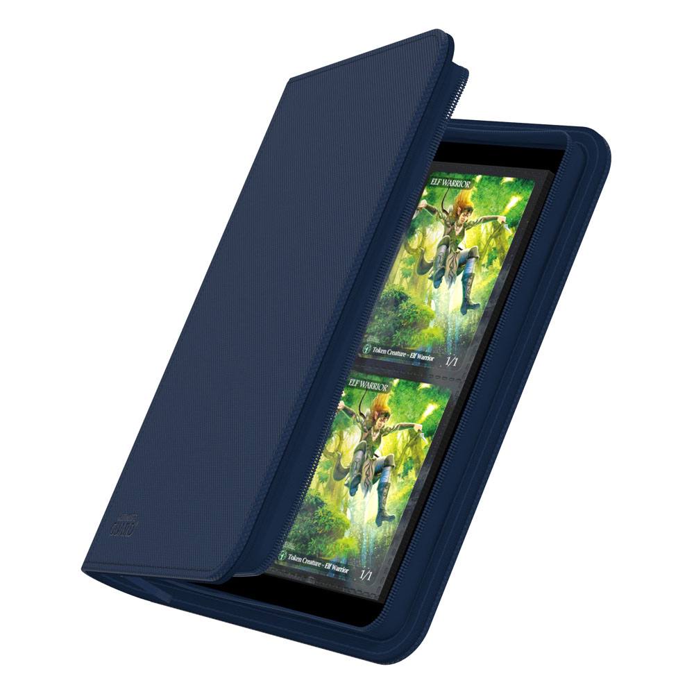 Ultimate Guard Zipfolio 160 8-Pocket Xenoskin - Bleu