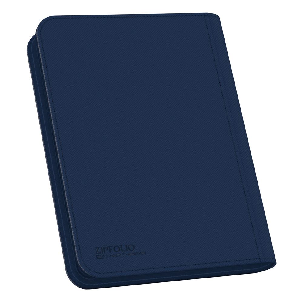 Ultimate Guard Zipfolio 160 8-Pocket Xenoskin - Bleu