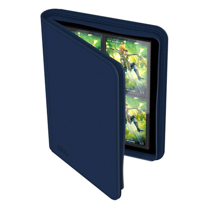 Ultimate Guard Zipfolio 160 8-Pocket Xenoskin - Bleu