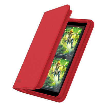 Ultimate Guard Zipfolio 160 8-Pocket Xenoskin - Red