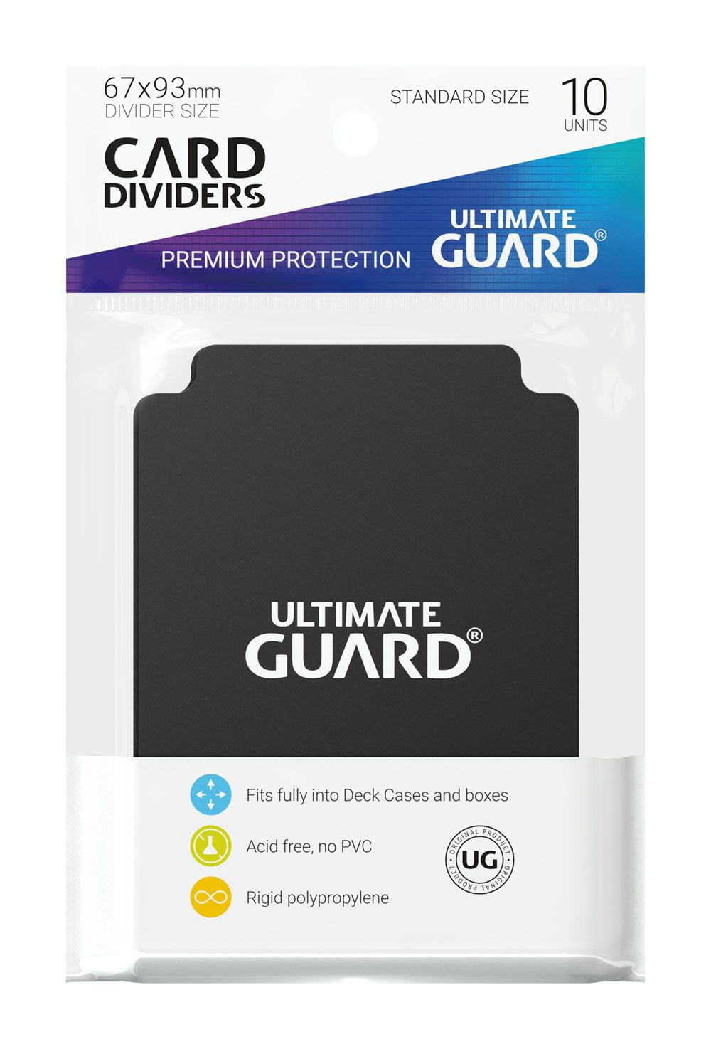 Dimensione standard di Dimensione standard della carta di guardia Ultimate (10) - Black