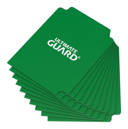 Ultimate Guard Card Dividers Standardstørrelse (10) - Grøn