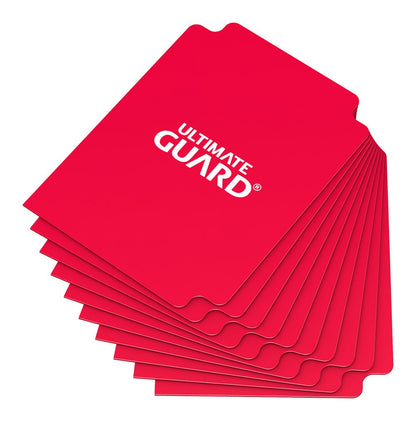 Ultimate Guard Card Dividers Standardstørrelse (10) - Rødt