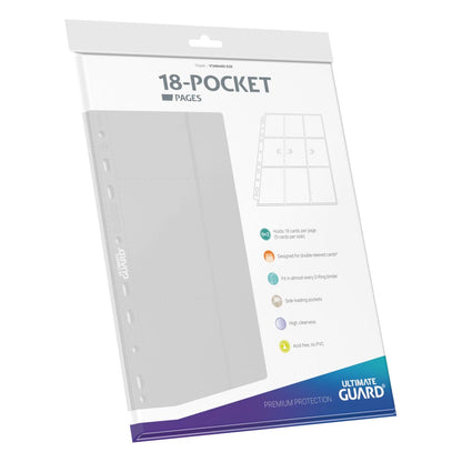 Pagine a 18 tasche di guardia Ultimate (10)-Bianco