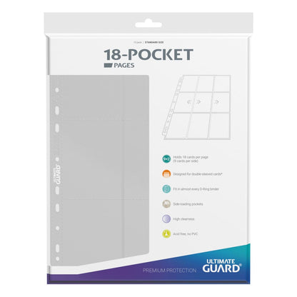 Pagine a 18 tasche di guardia Ultimate (10)-Bianco