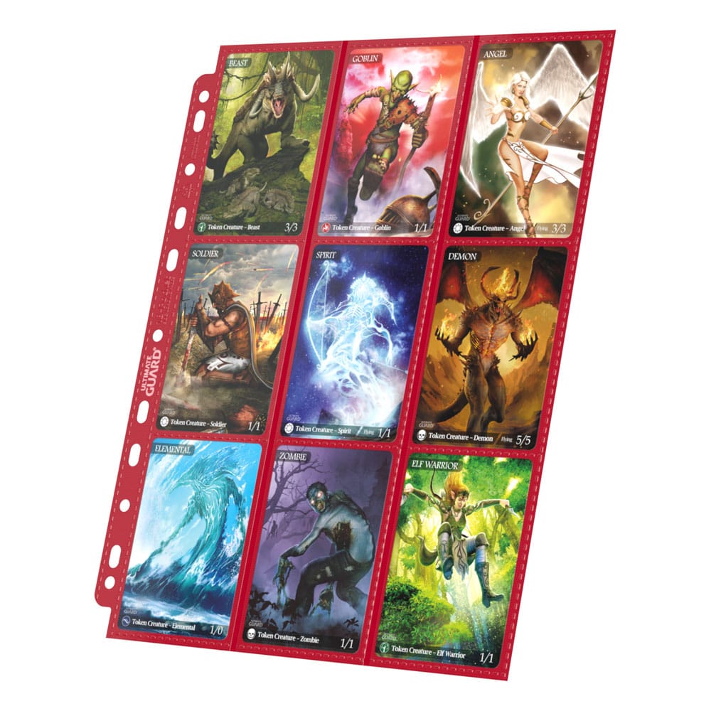 Pagine a 18 tasche per la guardia Ultimate (10)-ROSSO