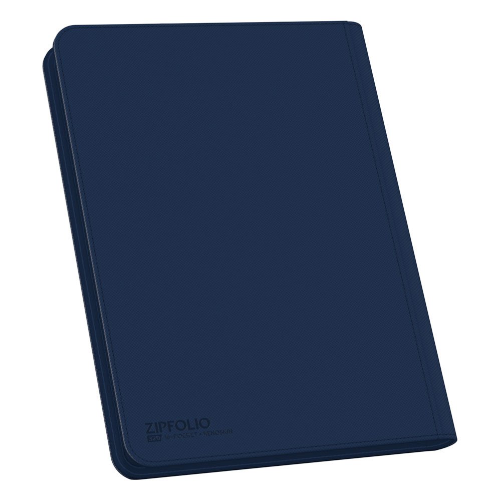 Ultimate Guard Zipfolio 320 16-Pocket Xenoskin - Blue