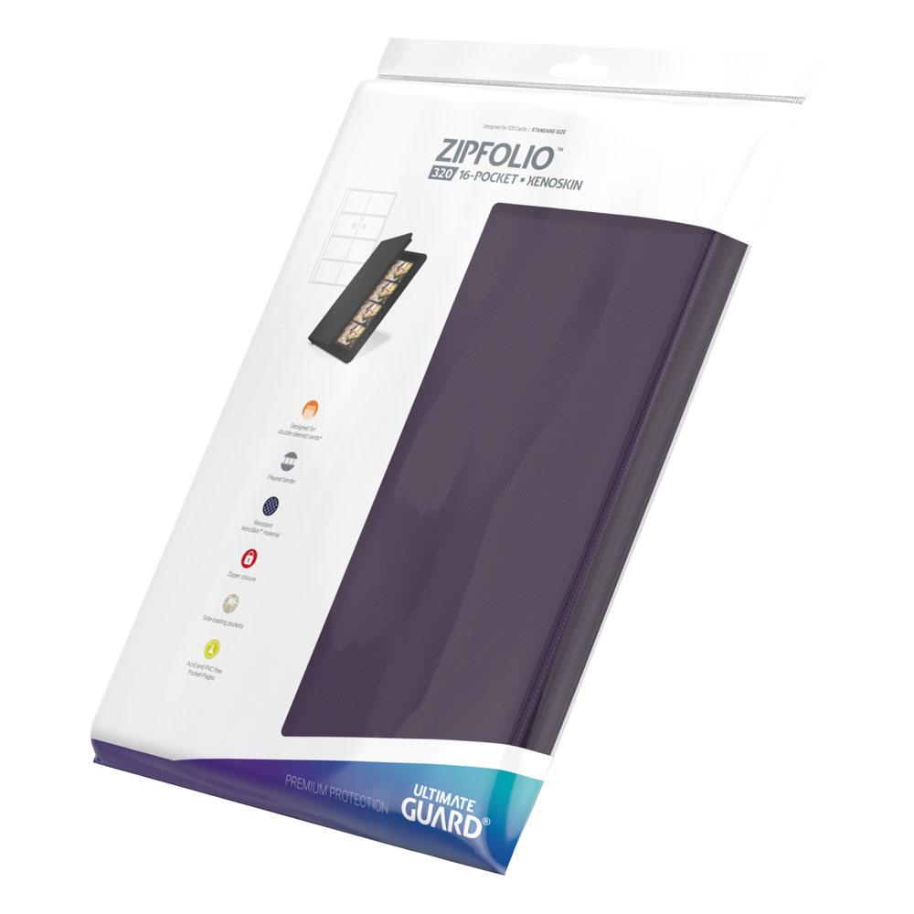 Ultimate Guard Zipfolio 320 16-Pocket Xenoskin - Purple