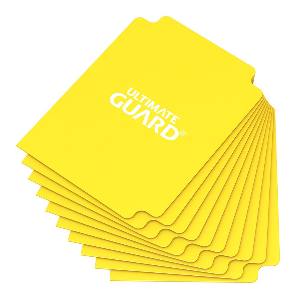 Ultimate Guard Card Dividers Standardstørrelse (10) - Gul