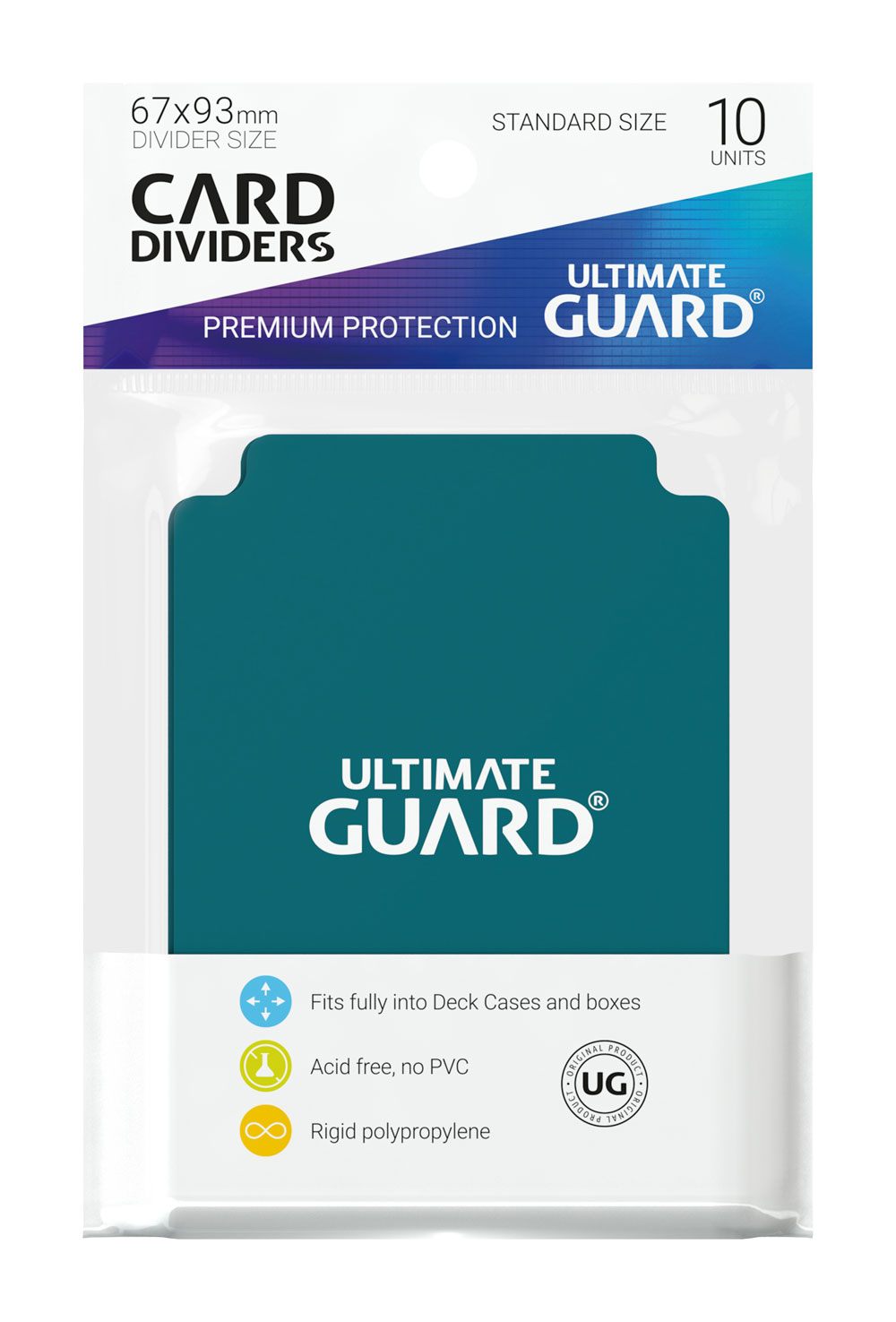 Ultimate Guard Card Divider Standardstorlek (10) - Bensin
