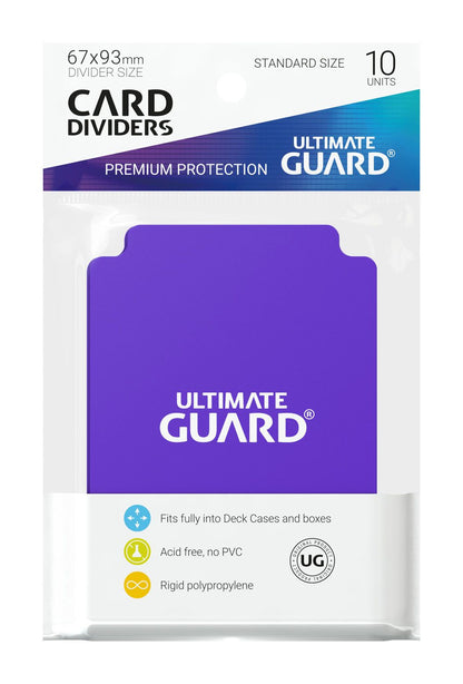 Ultimate Guard -Kartenteiler Standardgröße (10) - lila