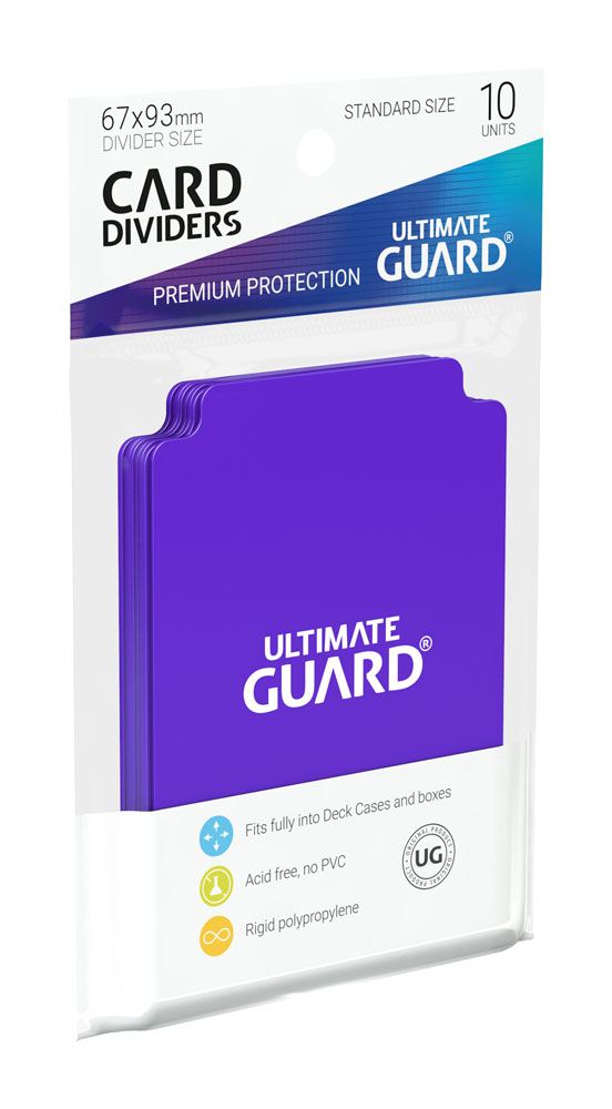 Ultimate Guard -Kartenteiler Standardgröße (10) - lila