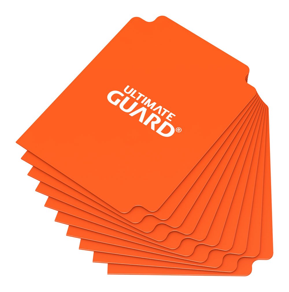 Ultimate Guard Card Dividers Standaardgrootte (10) - Oranje