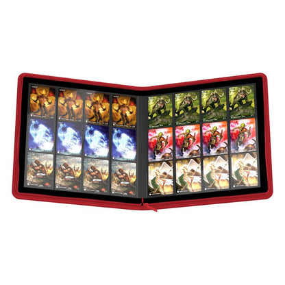 Ultimate Guard Zipfolio 480 24 -Pocket Xenoskin - Rød