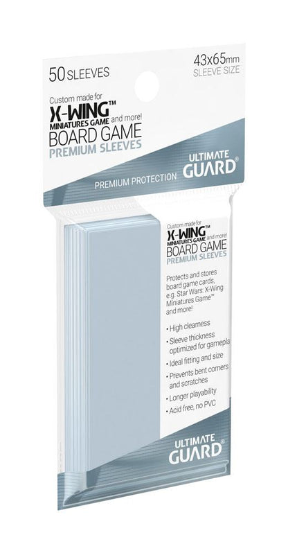 Ultimate Guard Premium Soft Sleeves for Board Game Cards Star Wars ™ X-Wing ™ Miniatures Game (50)