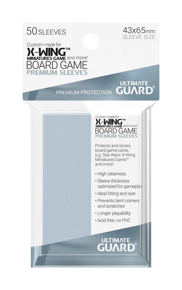 Ultimate Guard Premium Soft Sleeves for Board Game Cards Star Wars ™ X-Wing ™ Miniatures Game (50)