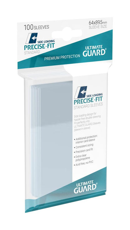 Ultimate Guard präzise-fit-Ärmel Standardgröße (100)-Seitenbelastung