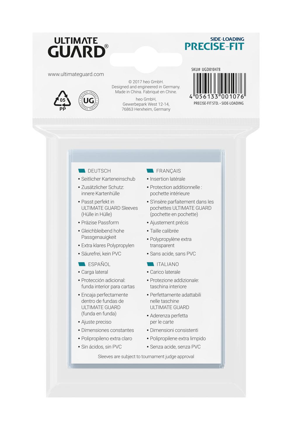 Dimensione standard di dimensioni standard per le maniche precise