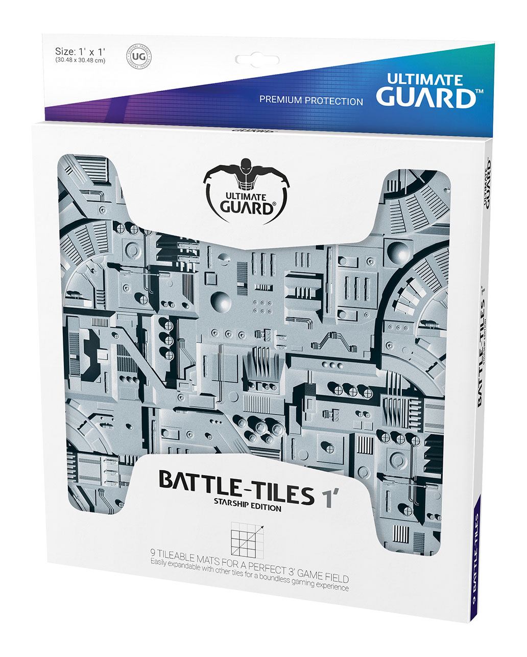 Ultimate Guard Battle-Tiles 1 'Starship 30 x 30 cm (9)