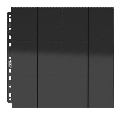 Ultimate Guard 24-Pocket Quadrow Pages sidobelastning (10)-svart