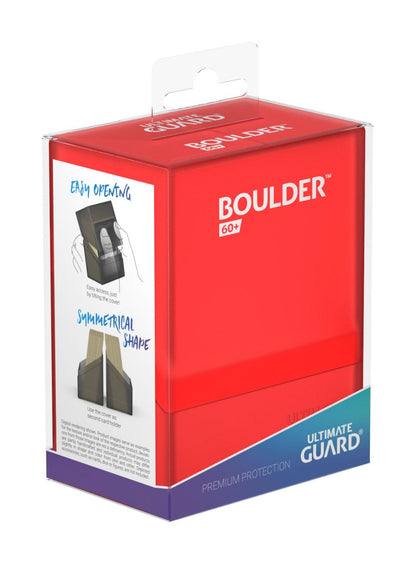 Ultimate Guard Boulder 60+ - Ruby