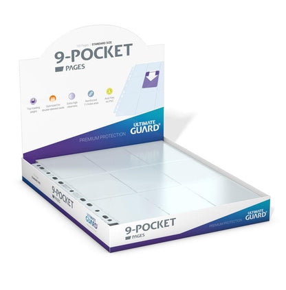 Ultimate Guard 9-lommer sider top-loading (100)-gennemsigtig