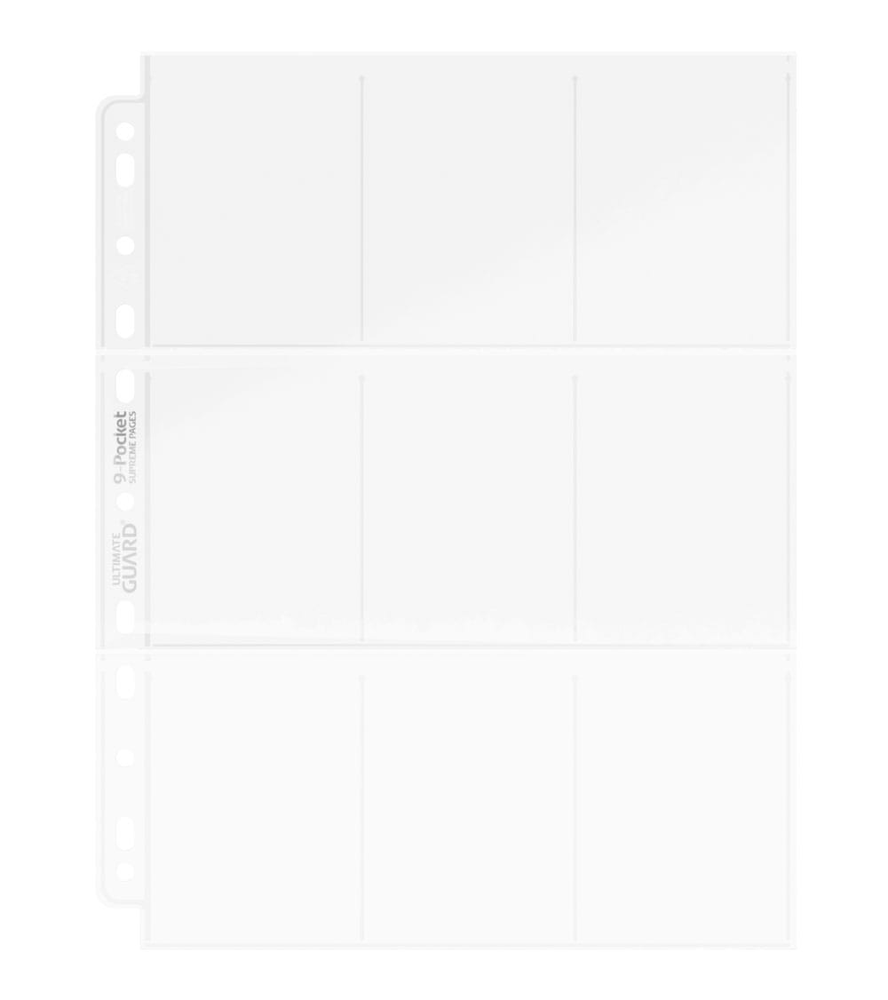 Ultimate Guard 9-lommer sider top-loading (100)-gennemsigtig