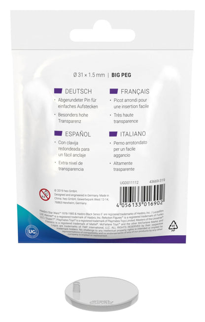Ultimate Guard Figür Standları (20) - Big Peg Vintage