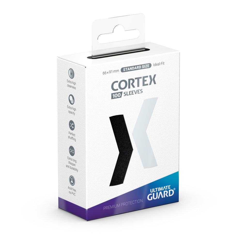 Ultimate Guard Cortex ærmer Standardstørrelse (100) - Sort