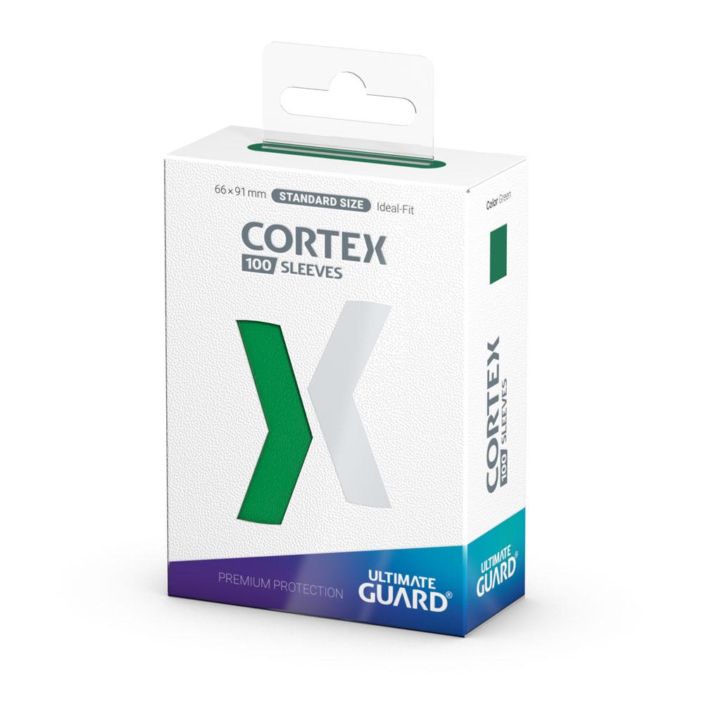 Ultimate Guard Cortex ærmer Standardstørrelse (100) - Grøn