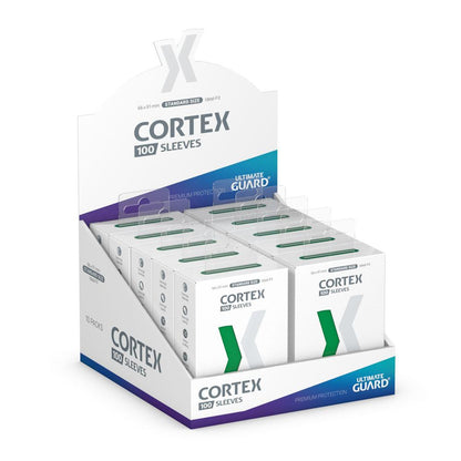Ultimate Guard Cortex ærmer Standardstørrelse (100) - Grøn