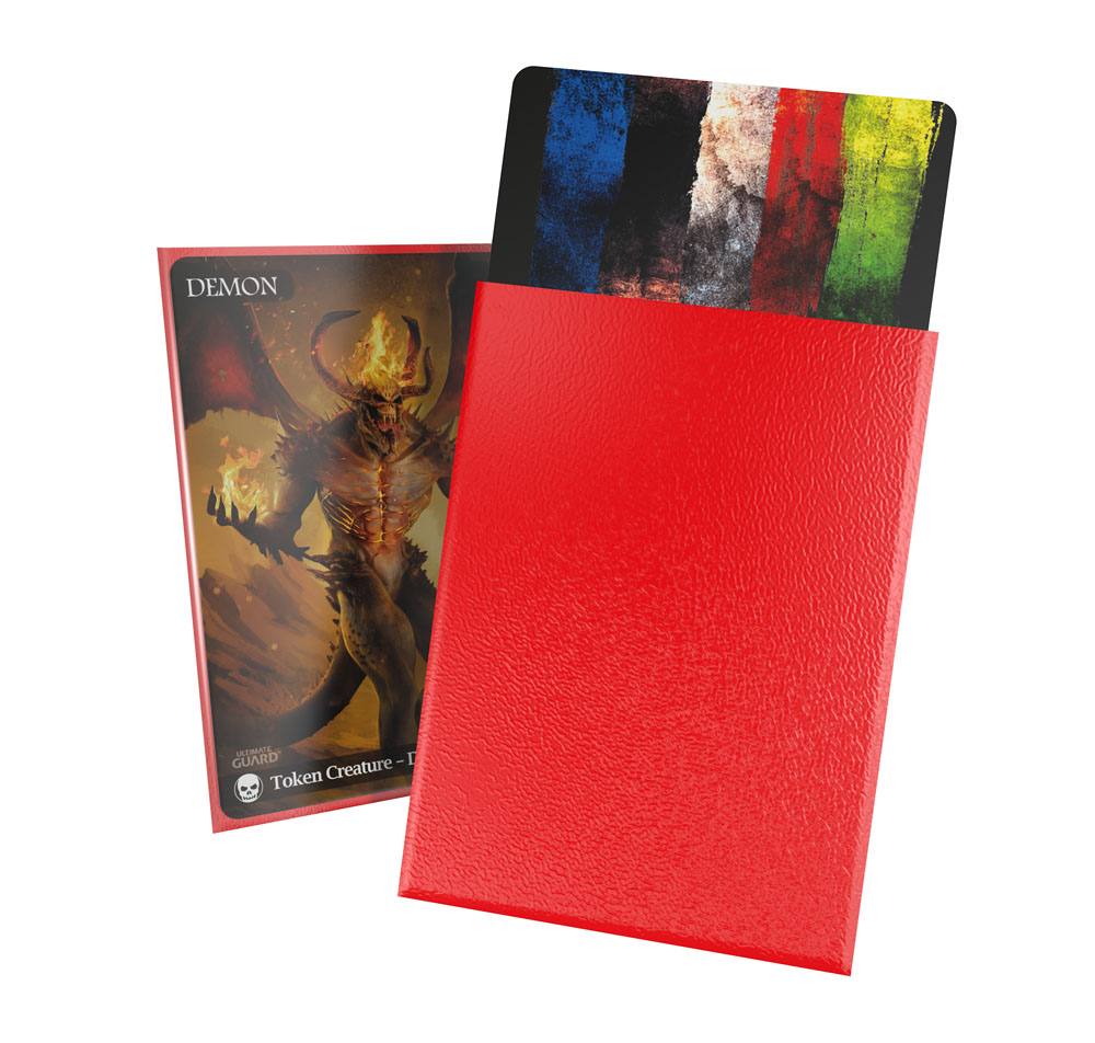Ultimate stražarski korteks rukavi Matte standardna veličina (100) - crvena
