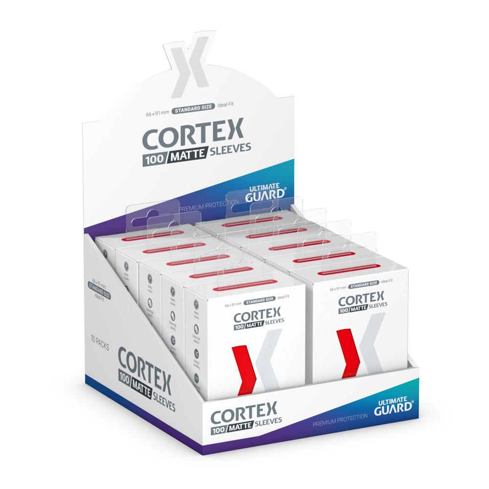 Ultimate stražarski korteks rukavi Matte standardna veličina (100) - crvena