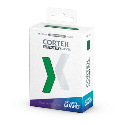 Ultimate Guard Cortex Manges Tamaño estándar Matte (100) - Verde