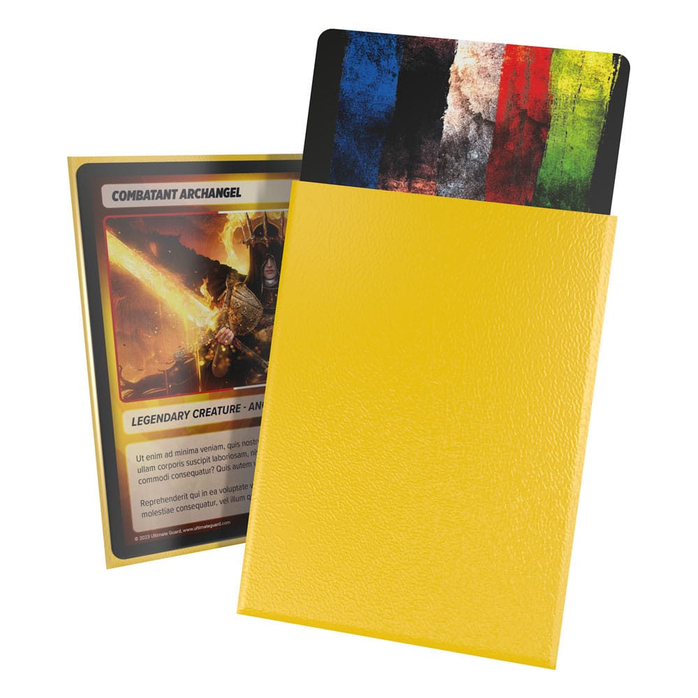 Ultimate Guard Cortex Ärmel matte Standardgröße (100) - Gelb