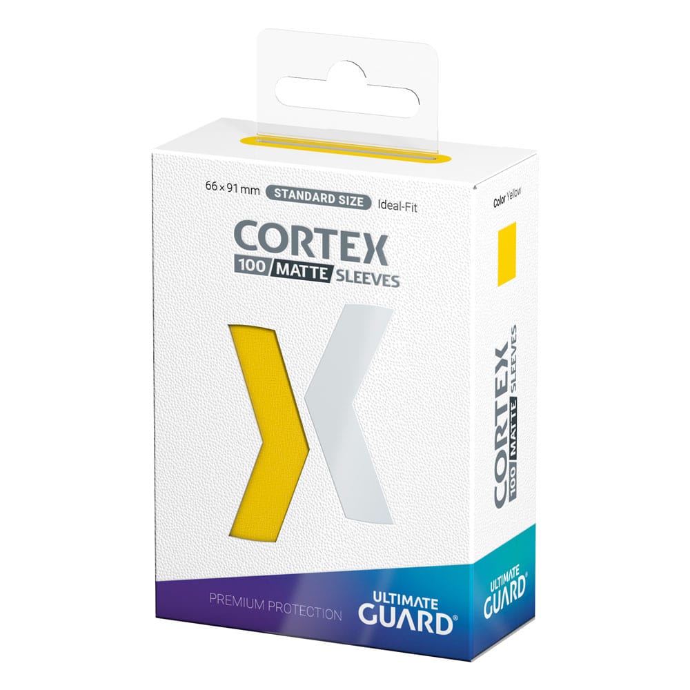 Ultimate Guard Cortex Ärmel matte Standardgröße (100) - Gelb