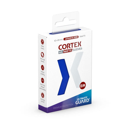 Ultimate Guard Cortex Ärmel matte japanische Größe (60) - Blau