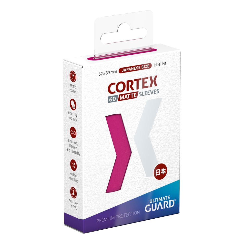 Ultimate Guard Cortex Ärmel matte japanische Größe (60) - Pink