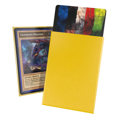 Ultimate Guard Cortex Sleeves Matte japansk størrelse (60) - Gul